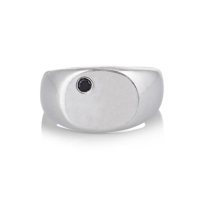 Seal Signet Ring in Silver
