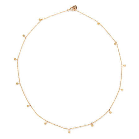 Fairy Bead Necklace in Gold