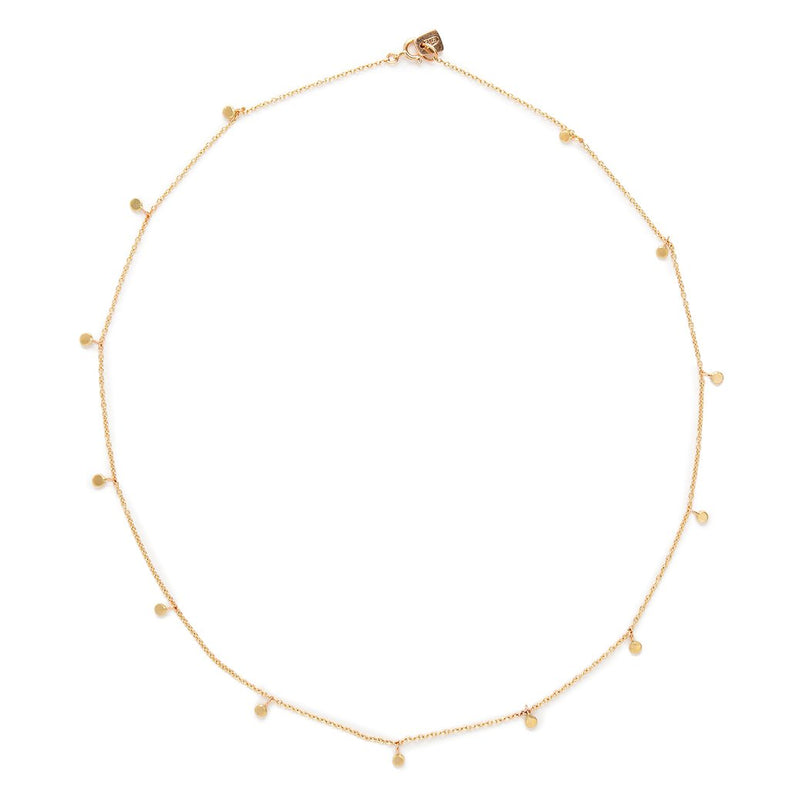 Fairy Bead Necklace in Gold